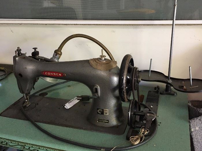 Commercial grade upholstery sewing machine