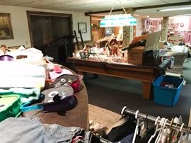 Lots of Christmas Items in Basement and Much More in Garage