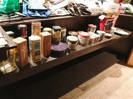 Liquor and Other Tins