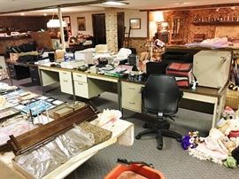 Heavy Duty Vintage Steel Desks $50