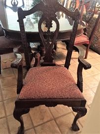 Mahogany Dining Room Master Chair
