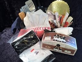 Chef HatCoat and Tools