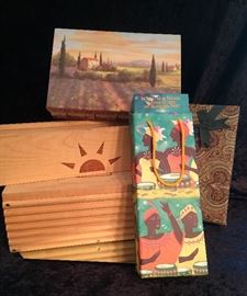 Fun Wooden and Collectible Boxes