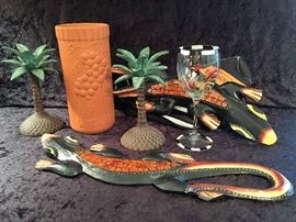 Terra Cota and Tropical Decor