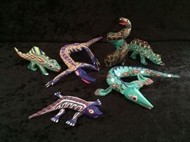 Wood Carvings by Vincent and Joaquin Hernandez Vasquez..