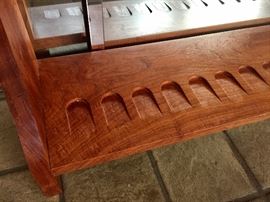 David Clifton Mesquite Gun Rack - Handmade