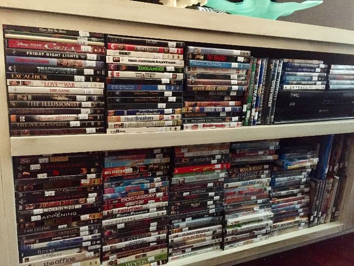 TONS of current Movie DVDs
