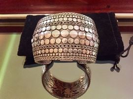 John Hardy Sterling Cuff Bracelet