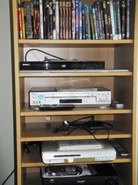 DVDs and electronics