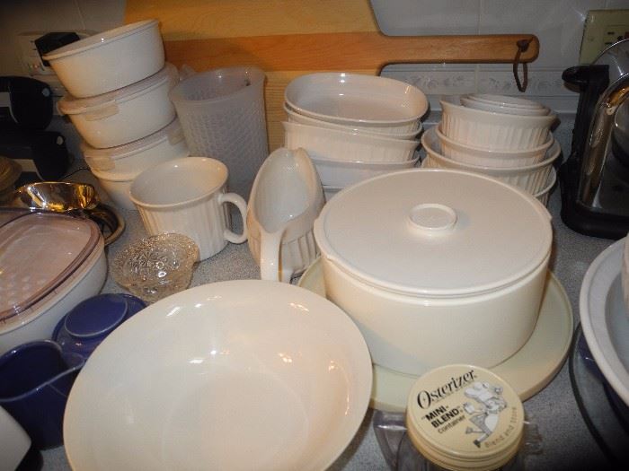 Corning pieces and microwave items