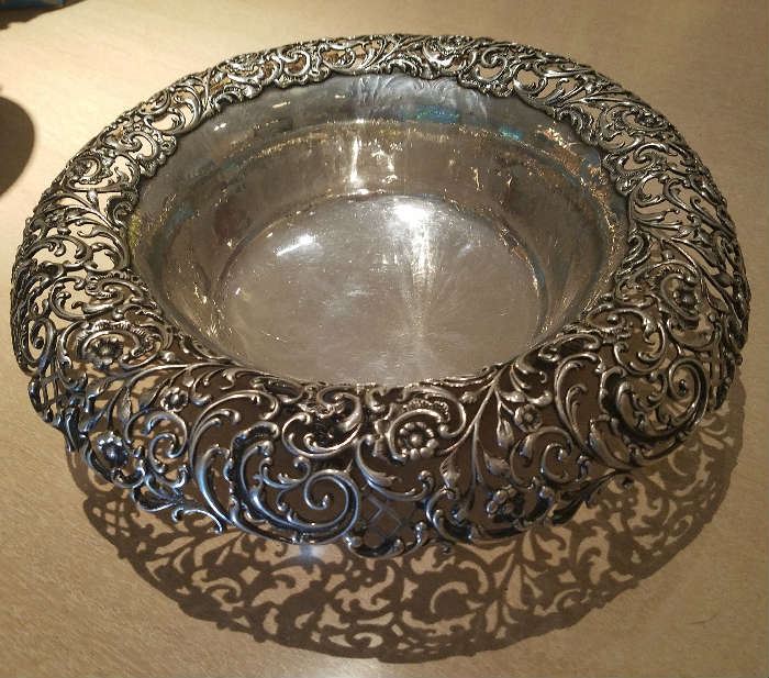 Large J.E. Caldwell Sterling Silver Bowl