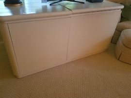 Mid Century Hydraulic lift television console cabinet