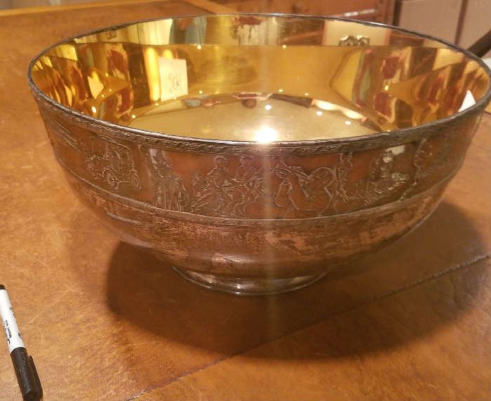Massive Sterling Silver Franklin Mint Bicentennial Bowl. Limited Edition. 