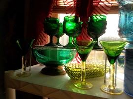 vintage glassware