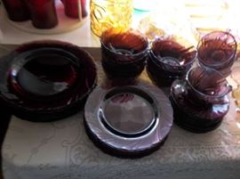 Amethyst dinner ware