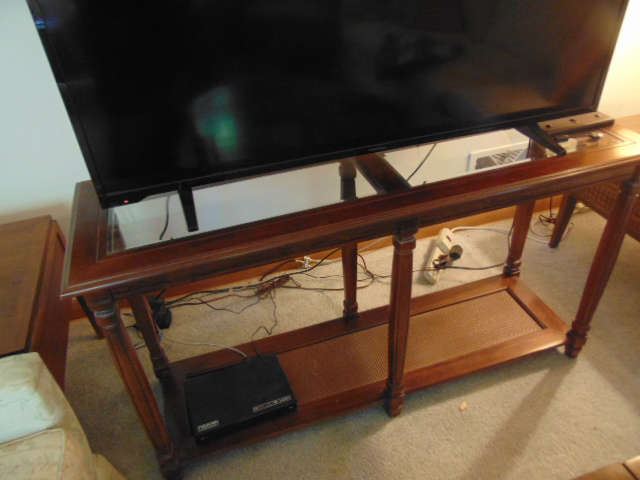 Sofa table or TV stand.  (TV is not for sale)