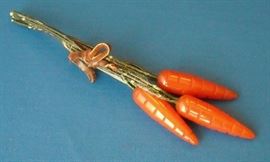 Hard to find bakelite/catalin carrot pin.