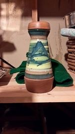 Ceramic and Wood Kaleidoscope