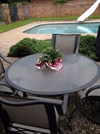 Another patio table & chairs set