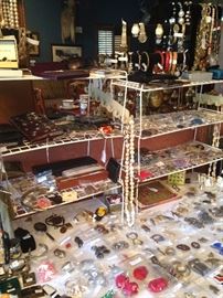 Lots of costume jewelry