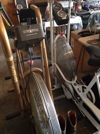 Two exercise bikes 