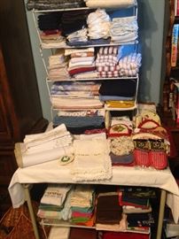 Assorted linens