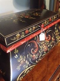 Hand painted decorative box