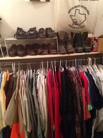 Men's clothes & shoes