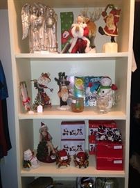 Some of the mannnnnny Christmas items.