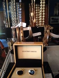 Geoffrey Beene cuff links