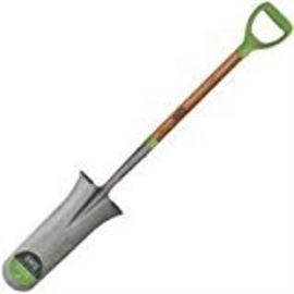 
Ames 16 IN. Drain Spade, D-Grip, Wood Handle - 2531700 (Discontinued by Manufacturer)
