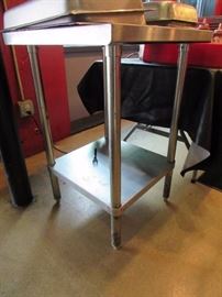 24'' Square GSW Stainless Work Top Table
