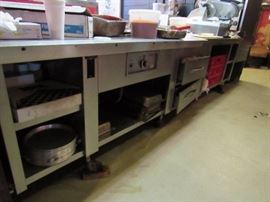 72'' Stainless Work Top Table
