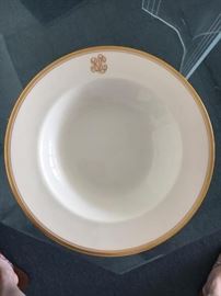  Haviland Limoges France china gold-plated edge with RLC