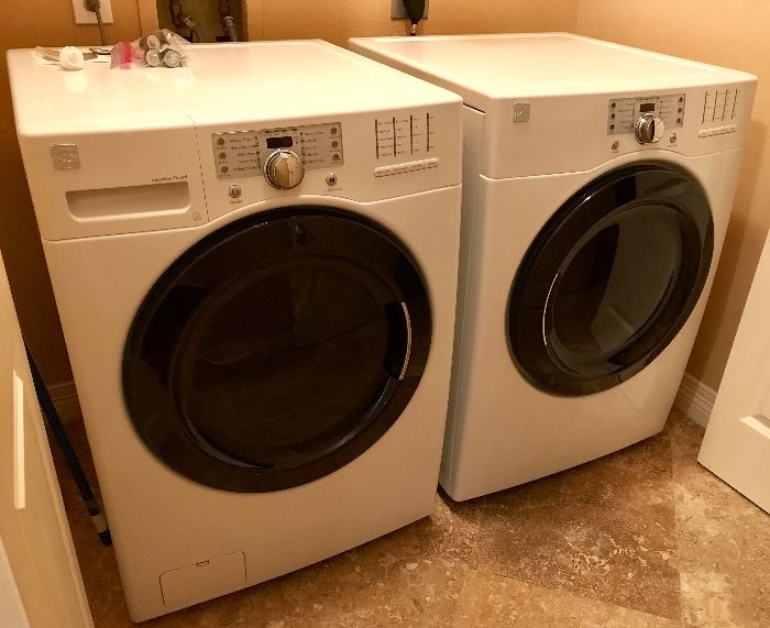 Kenmore Front Loading Dual Washer and Dryer
