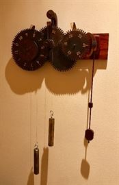 Wooden Gear Clock