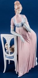Lot 7 - Retired Lladro Lady Empire 4719 LARGE