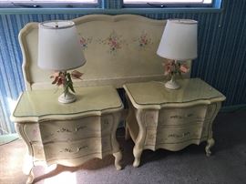  headboard and nightstands 