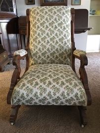 Eastlake platform rocker, Ready to rock.