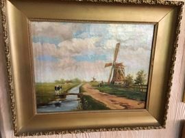 Antique painting, artist unknown