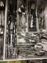 Oneida flatware set