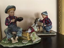 Norman Rockwell "Four Seasons" figurines, 1958