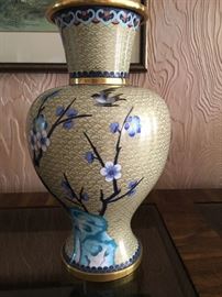 Cloisonne vase