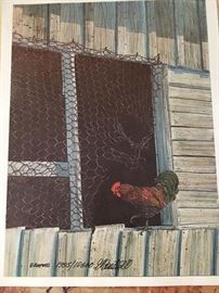 Signed and numbered George Boutwell print