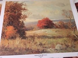 Unframed prints by Porfirio Salinas