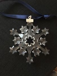 Swarovski 2004 crystal snowflake