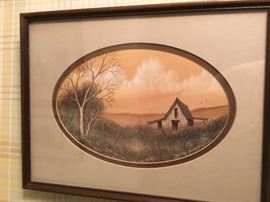 Danny Gamble, signed original.