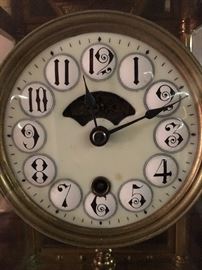 Porcelain face, Boston Clock Co.