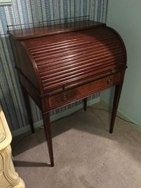 Secretary with tambour front