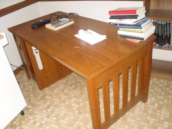 This desk is a perfect size and style to fit almost any space and décor!
